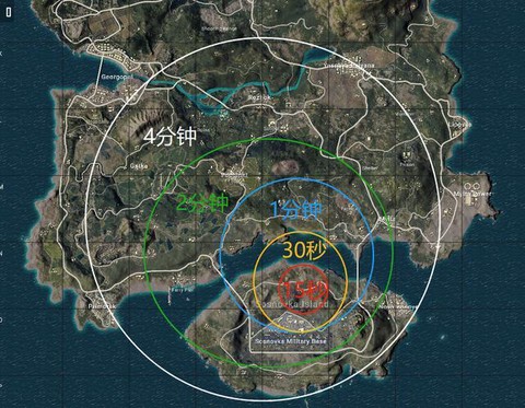 绝地大逃杀怎么跑毒