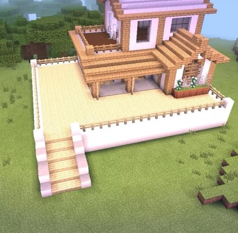 我的世界别墅怎么盖