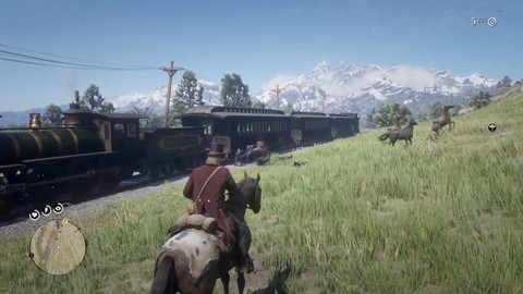 荒野大镖客如何爬火车[图2]