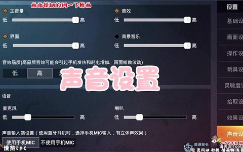 绝地求生怎么设置声音[图2]