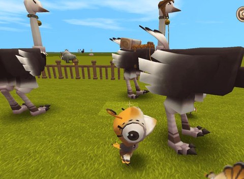 迷你世界野生鸵鸟怎么驯服[图1]