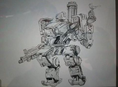 怎么画守望先锋堡垒[图1]