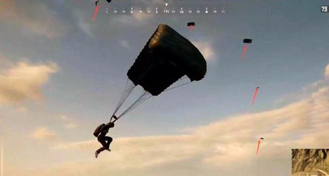 绝地求生降落伞怎么