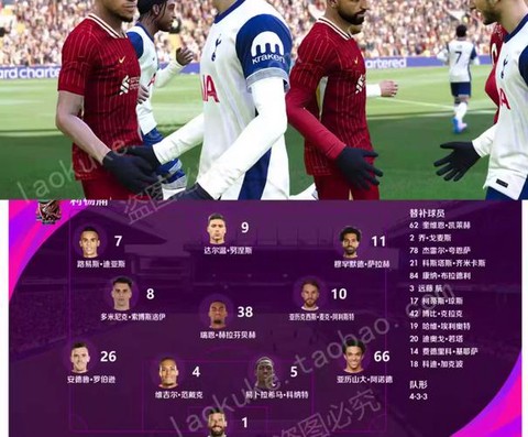 实况足球如何调整替补[图1]